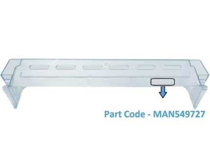 A To Z Spares Fridge Bottle Shelf Compatible for LG Double Door Refrigerator - Middle & Lower Rack (6 Hole) - MAN544449(Match &Buy) - Image 3