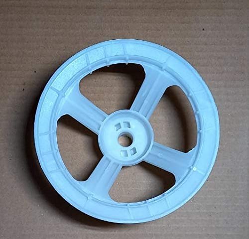 41F-uDKeAL.jpg A To Z Spares Gear Box Pulley Suitable for Compatible with L.G Washing Machine/Gear Box Pulley Suitable for LG Washing Machine (Please Check Al Photos & Buy) Inside Dia = 10.2 cm Outside Dia=12.7cm(Match & Buy) - Image 1