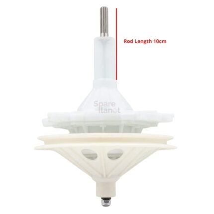 A To Z Spares Washing Machine Gearbox with Pulley (Long Shaft) Compatible with Whirlpool Semi Automatic Washing Machine(Match &Buy) - Image 3