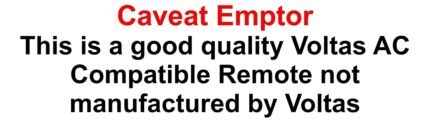 ATOZ Spares VOLTAS AC Remote Control - Exact Same Model Only (Match & Buy) - Image 3