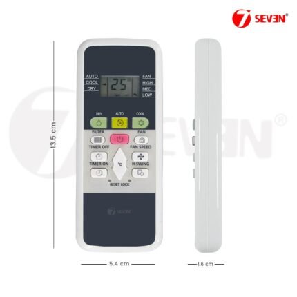 A To Z Spares Compatible AC Remote for Hitachi Split AC and Window Air Conditioner The Model of Remote Control is 220A, Exact Match with Original Remote No Pairing Required use New AAA Alkaline Battery.(Match & Buy) - Image 3