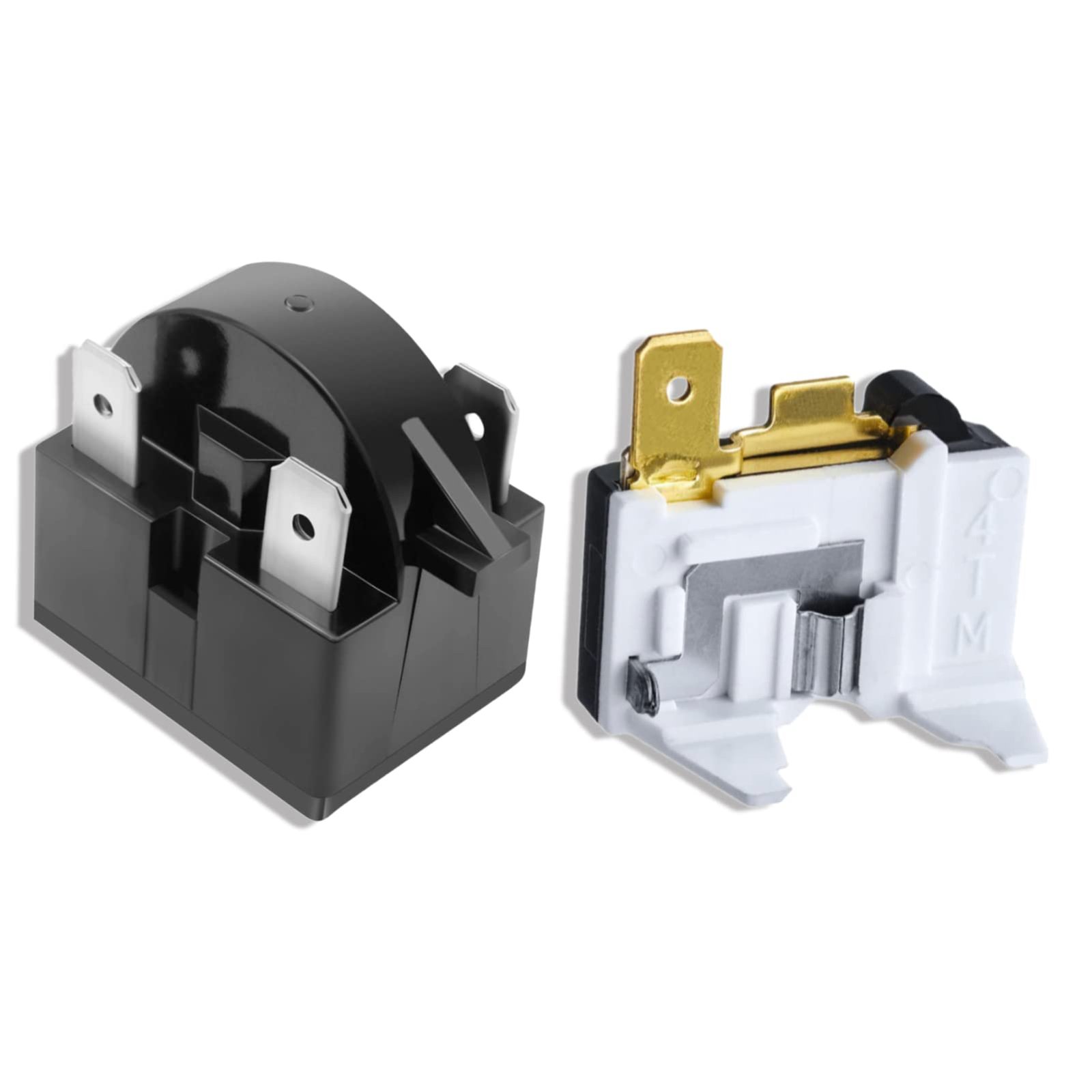 51rFjDXOu2L.jpg A To Z Spares Refrigerator Relay 3Pin and Refrigerator Compressor Overload Protector 1/2HP,Compressor Compatible with LG (Match & Buy) - Image 1
