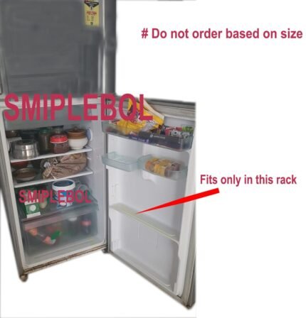 Samsung Bottle Shelf Compatible for Double Door Refrigerator Middle Rack For Below 230 Ltr- 300 Ltr Capacity (Part No: DA63-03192A) - Match & Buy - Image 3