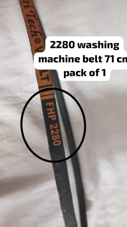 A TO Z Spares Washing Machine Drive Belt, 71 cm Length, Universal Spare Part, Model WM 2280, Pack of 1 match&buy - Image 2