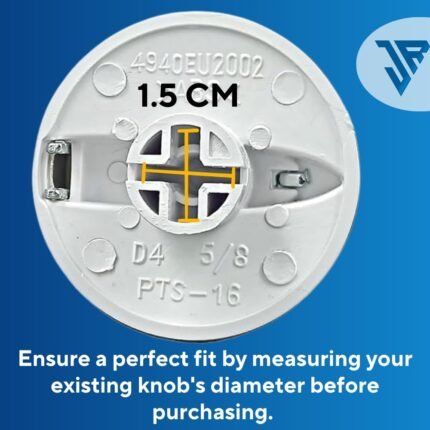 A To Z Spares Washing Machine LG Knob Replacement for All Washing Machine Accessories/Semi Automatic Washing Machine Spare Parts/Drain Spin Timer Switch Knob Set of 4 - Image 3