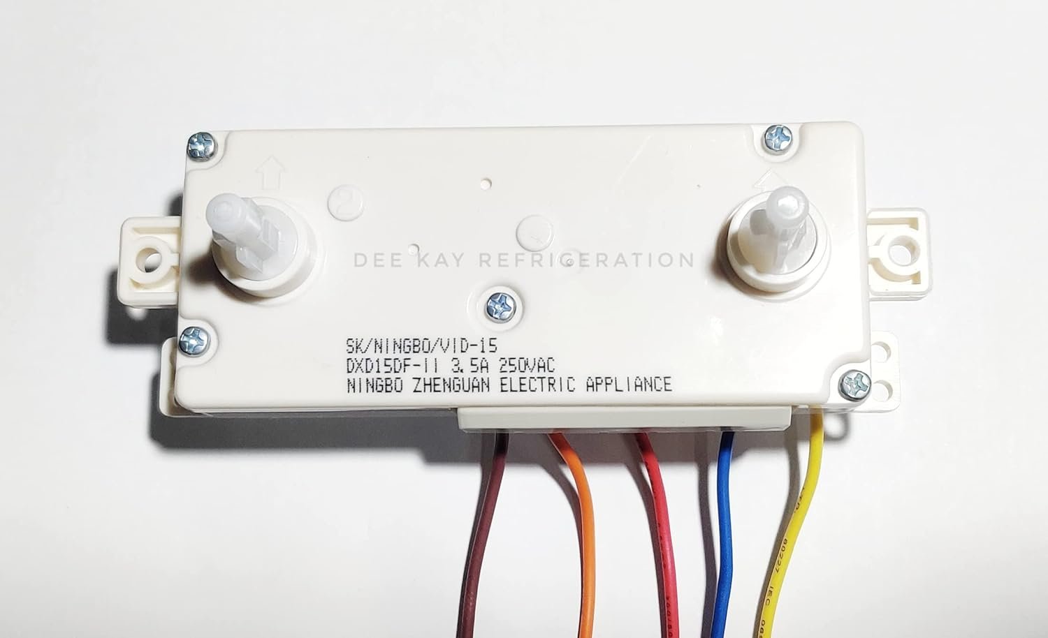 61tBKyEqogL._SL1500_.jpg VIDEOCON Double Timer for SEMI Automatic Washing Machine. 400T 5 Wire 15 Minute (match & Buy) - Image 1