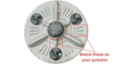 A To Z Spares Pulsator for LG Fully Automatic Washing Machine (Please Match The Size and Design)match & buy - Image 3
