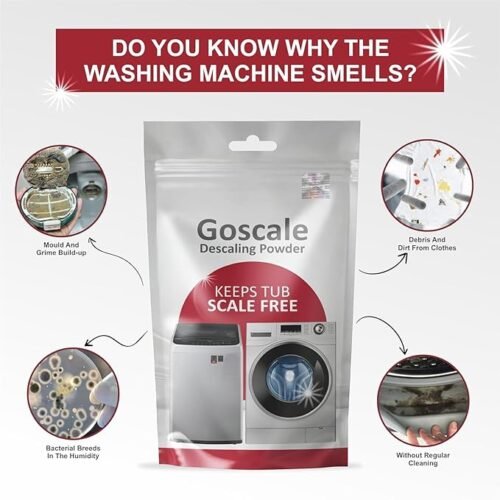 LG Washing Machine Descale Powder/Cleaner Fully Automatic Front and Top Load (Pack Of 3)