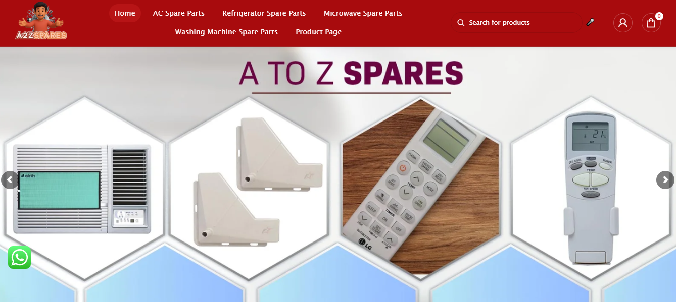 ac spare parts india, refrigerator spare parts online,