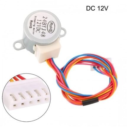 IFB Split AC Indoor Swing Motor 24BYJ48 12V DC Compatible 1 Ton Air Conditioner Indoor Louver Swing Motor Replacement Spare Part | Premium Quality | AtoZ Spare