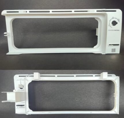 Whirlpool 180L Refrigerator Freezer Door Frame White with Cooling Control Indication Compatible Replacement Spare Part