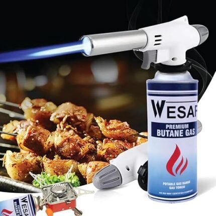 Butane Gas Refill Canister 225g Pack of 1 Portable Camping Stove Gas