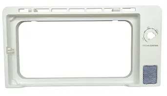 Whirlpool Gen-Y Refrigerator Freezer Door Frame White Transparent Plastic with Cooling Control Indicator Compatible Replacement