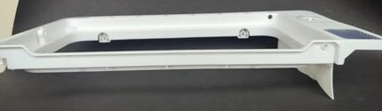 Whirlpool Gen-Y Refrigerator Freezer Door Frame White Transparent Plastic with Cooling Control Indicator Compatible Replacement